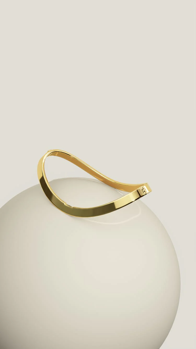 Gold Ankle Bracelet - Image 6