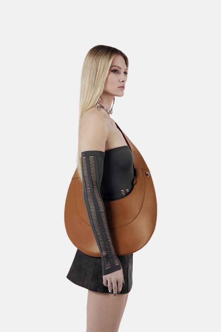 BE.U bag | brown crossbody bag - Image 5