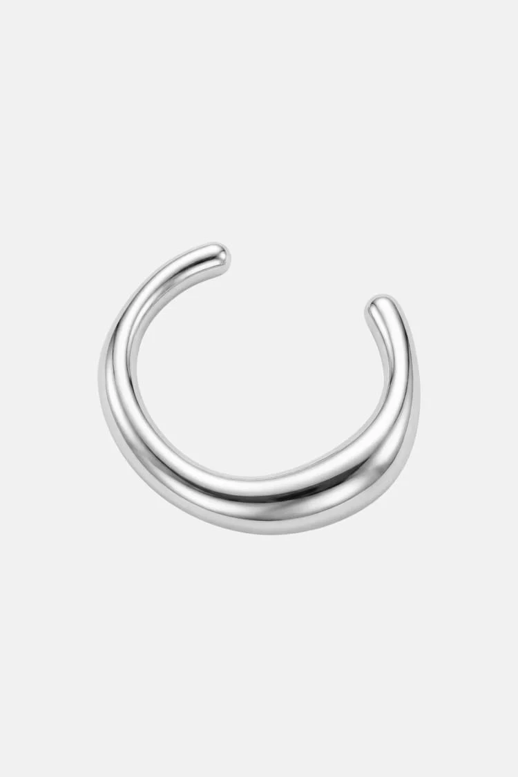Bold Choker in Silver - Image 5