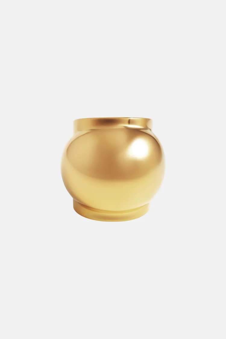 Casa Batlló ball bangle in gold - Image 4
