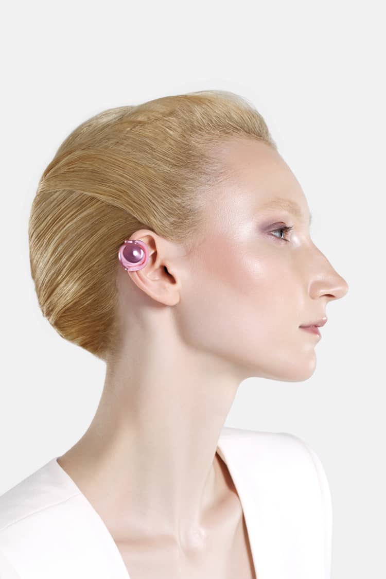 Casa Batlló ball earcuff in rose - Image 2
