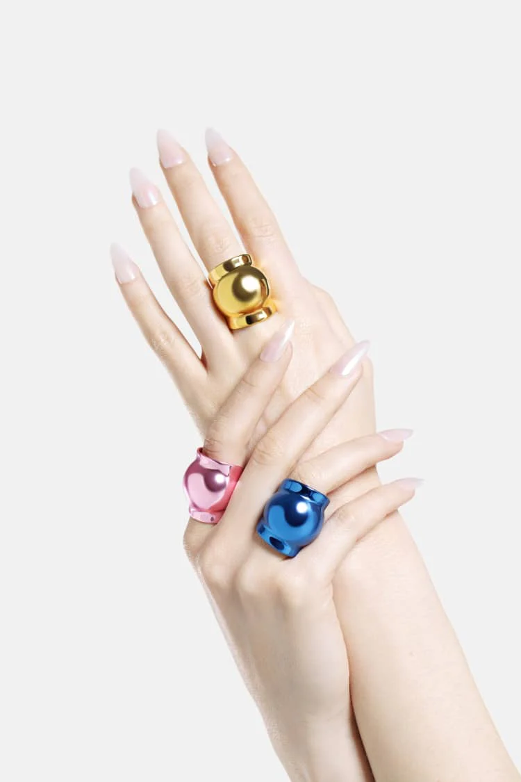 Casa Batlló ball ring in gold - Image 4