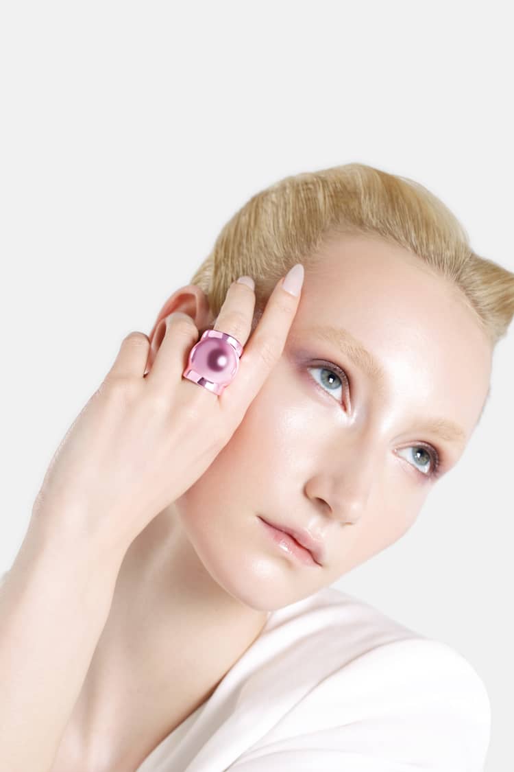 Casa Batlló ball ring in rose - Image 4