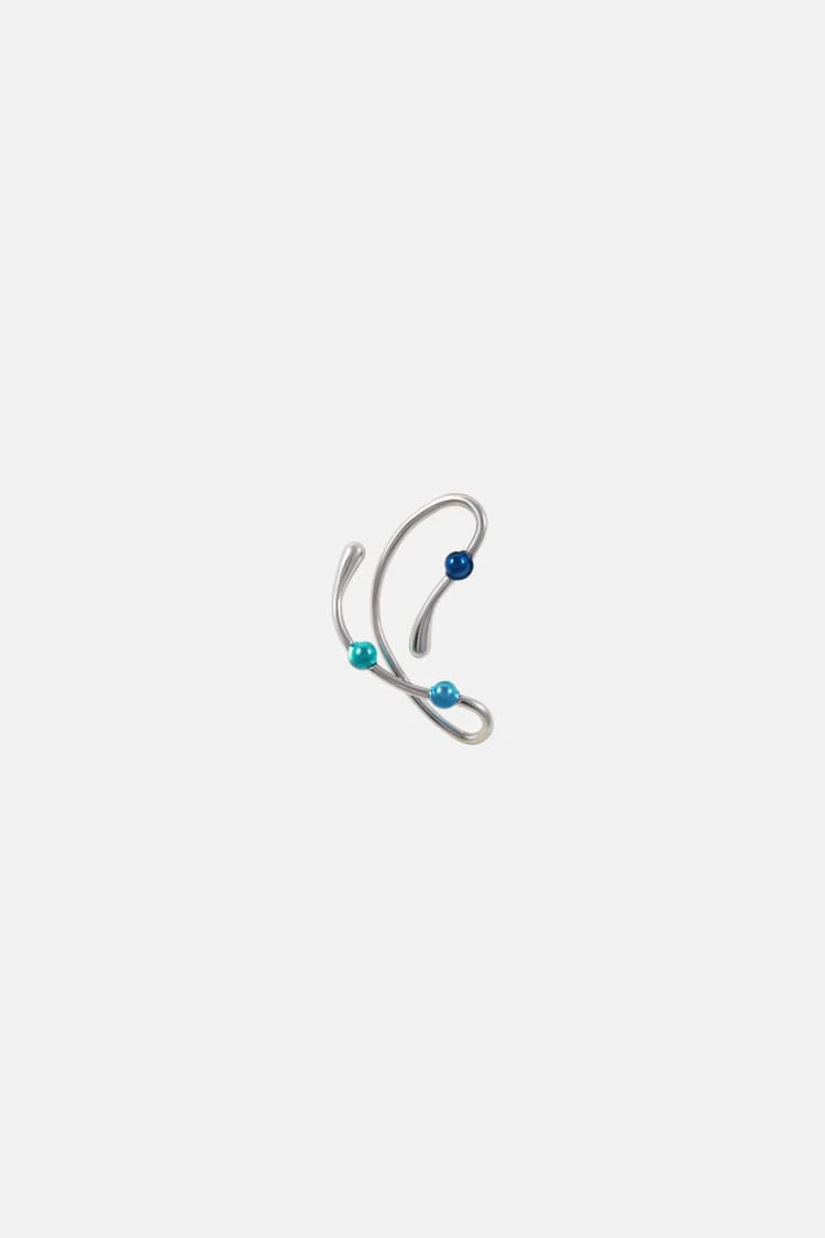 Casa Batlló full earcuff in silver