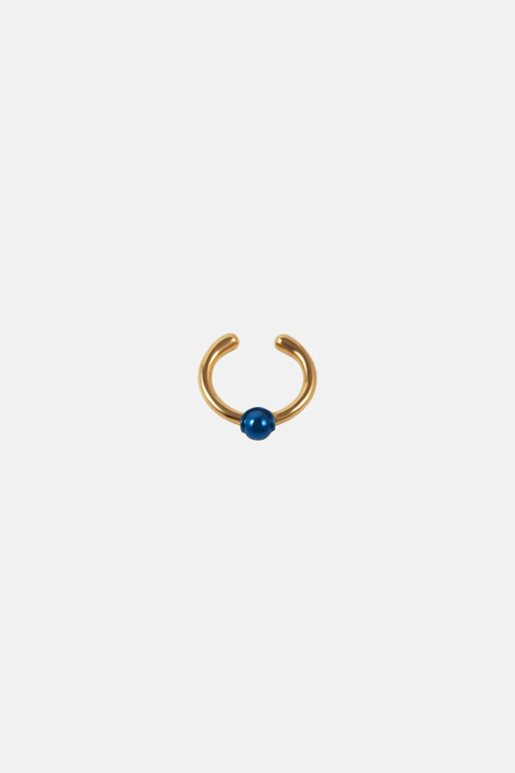 Casa Batlló ring in gold and blue - Image 7