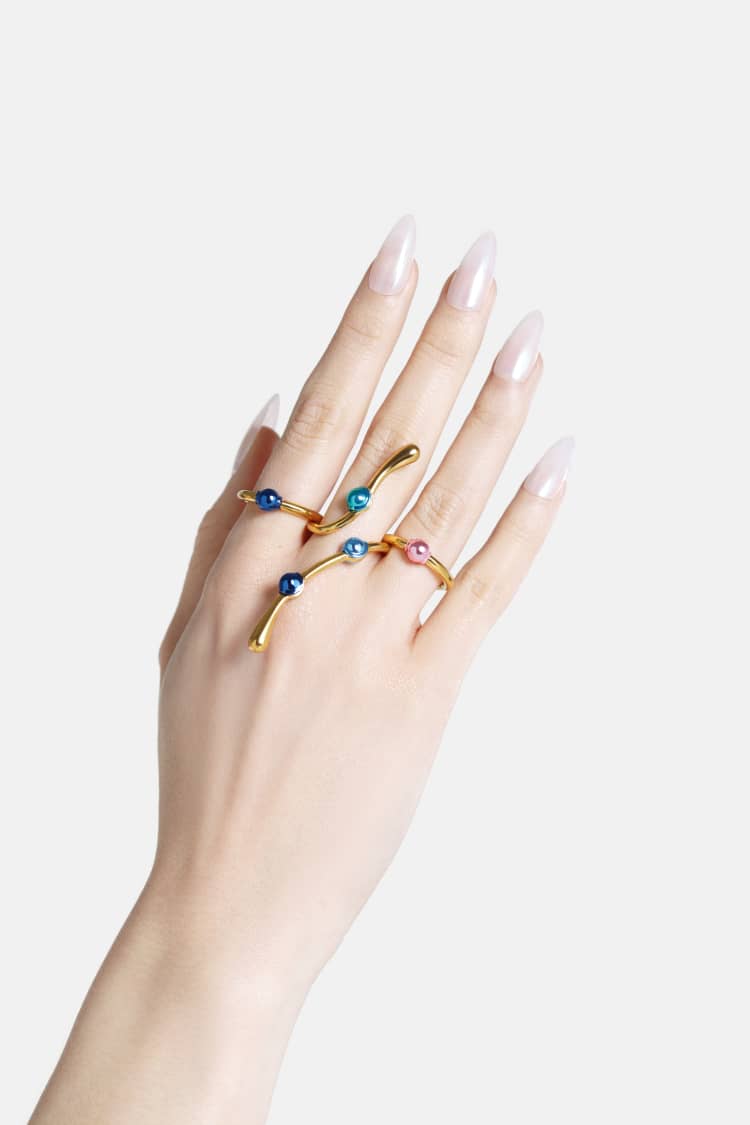 Casa Batlló ring in gold and rose - Image 5