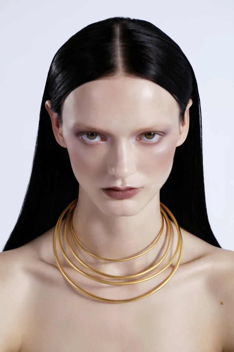Gold Choker Coil