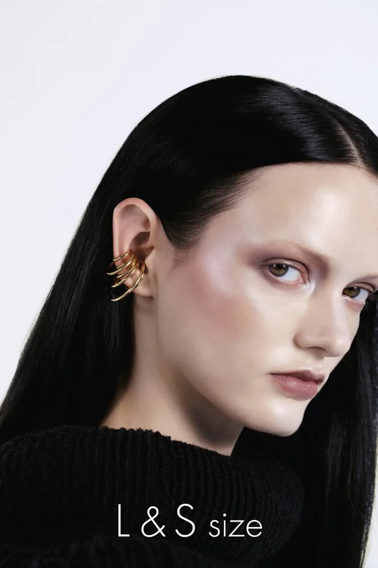 Gold Coils Ear Cuff - Image 4