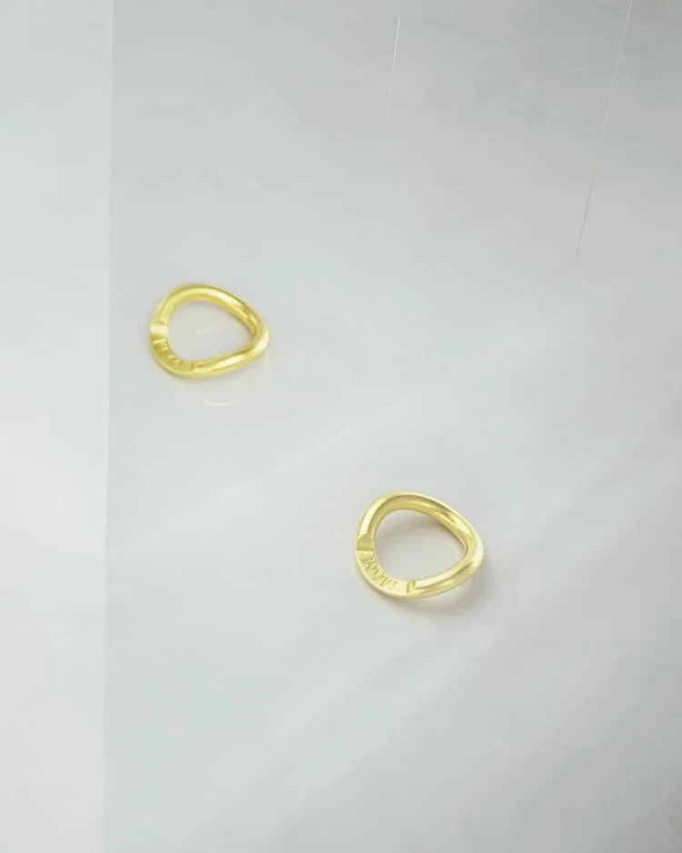 Gold Daith Earring - Image 3