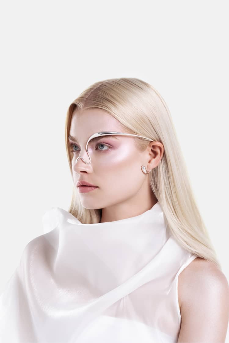 Drop Face Jewelry - silver - Image 3