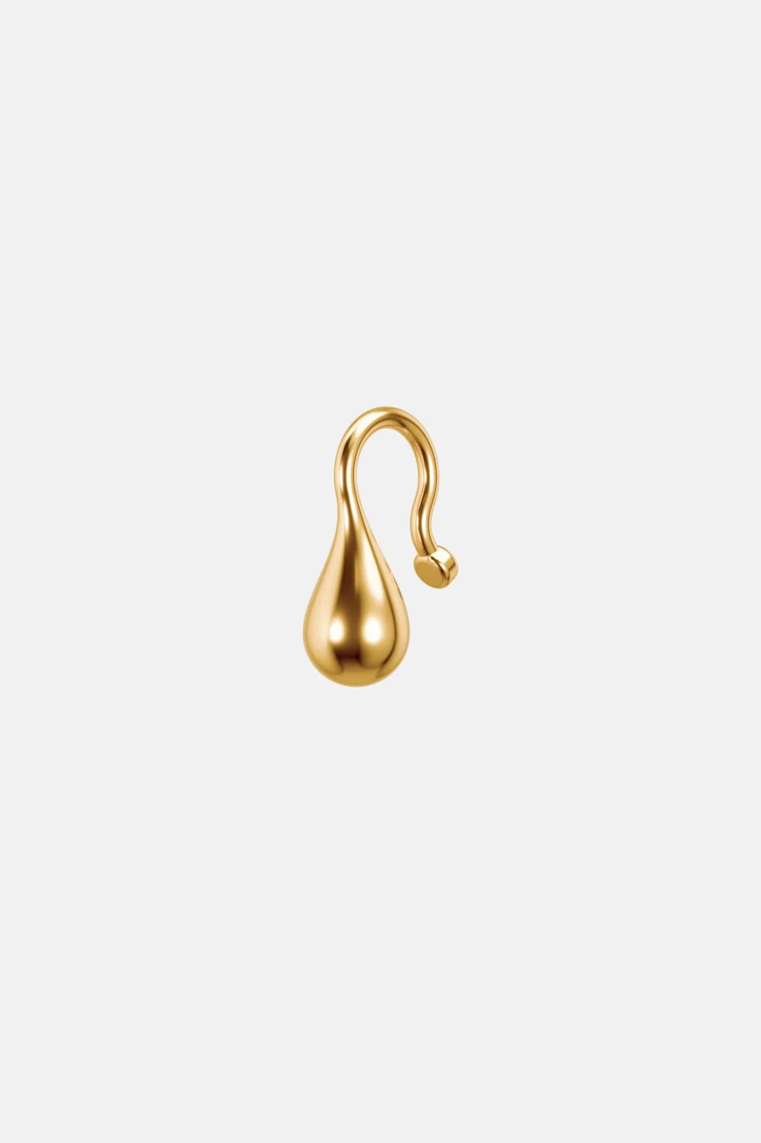 Drop Fake Lip Cuff - gold - Image 3