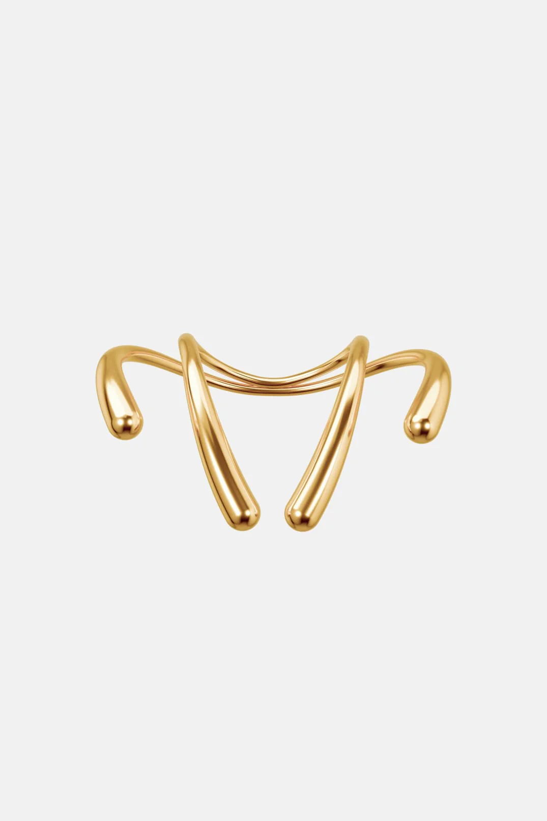 Drops huge Necklace - gold