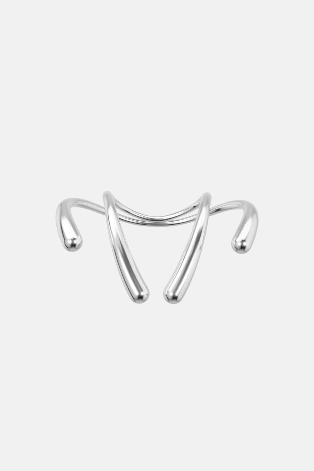 Drops huge Necklace - silver - Image 4