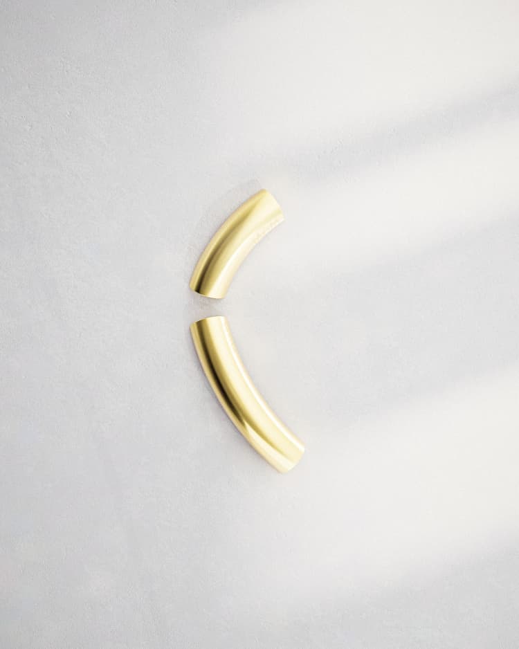 Gold Full Ear Climber Earring - Image 3