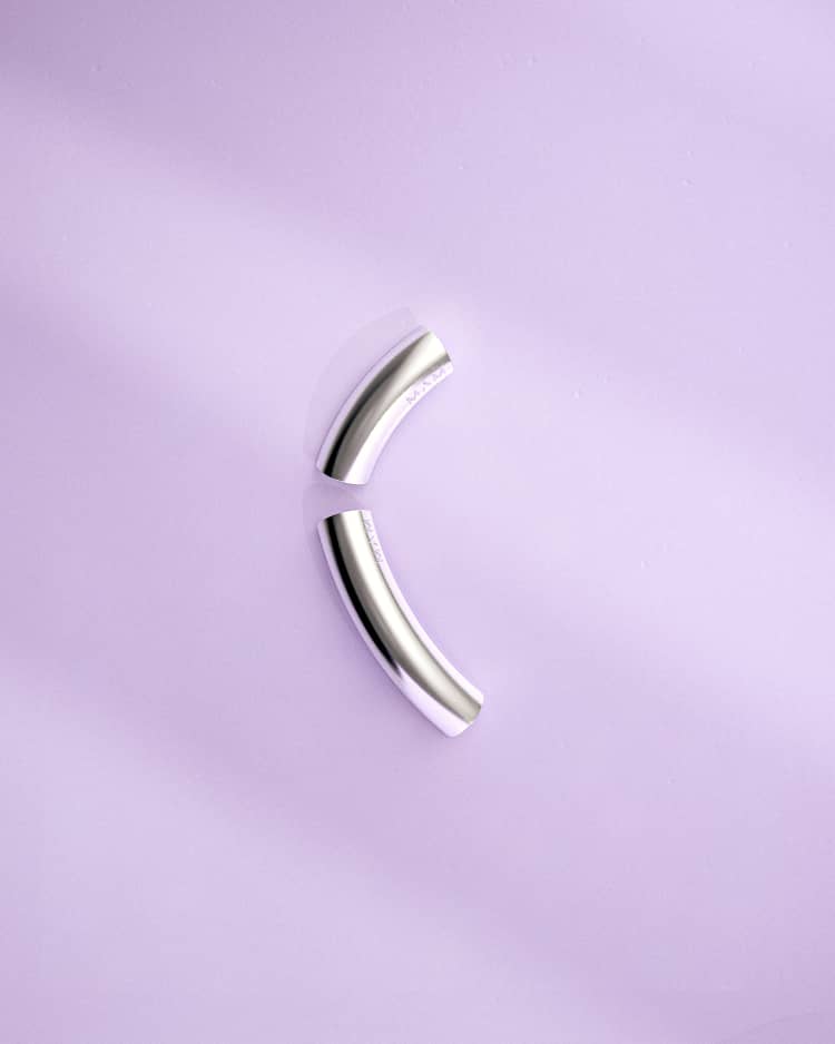 Silver Full Ear Climber Earring - Image 3