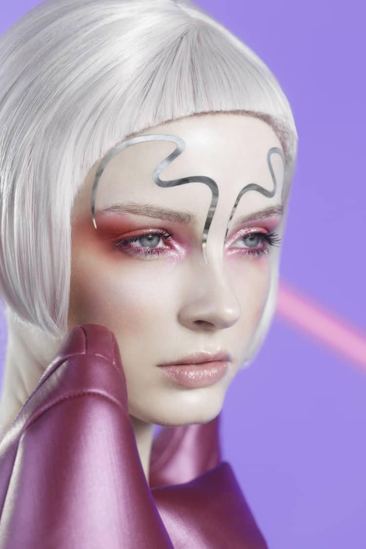 face makeup in sterling silver