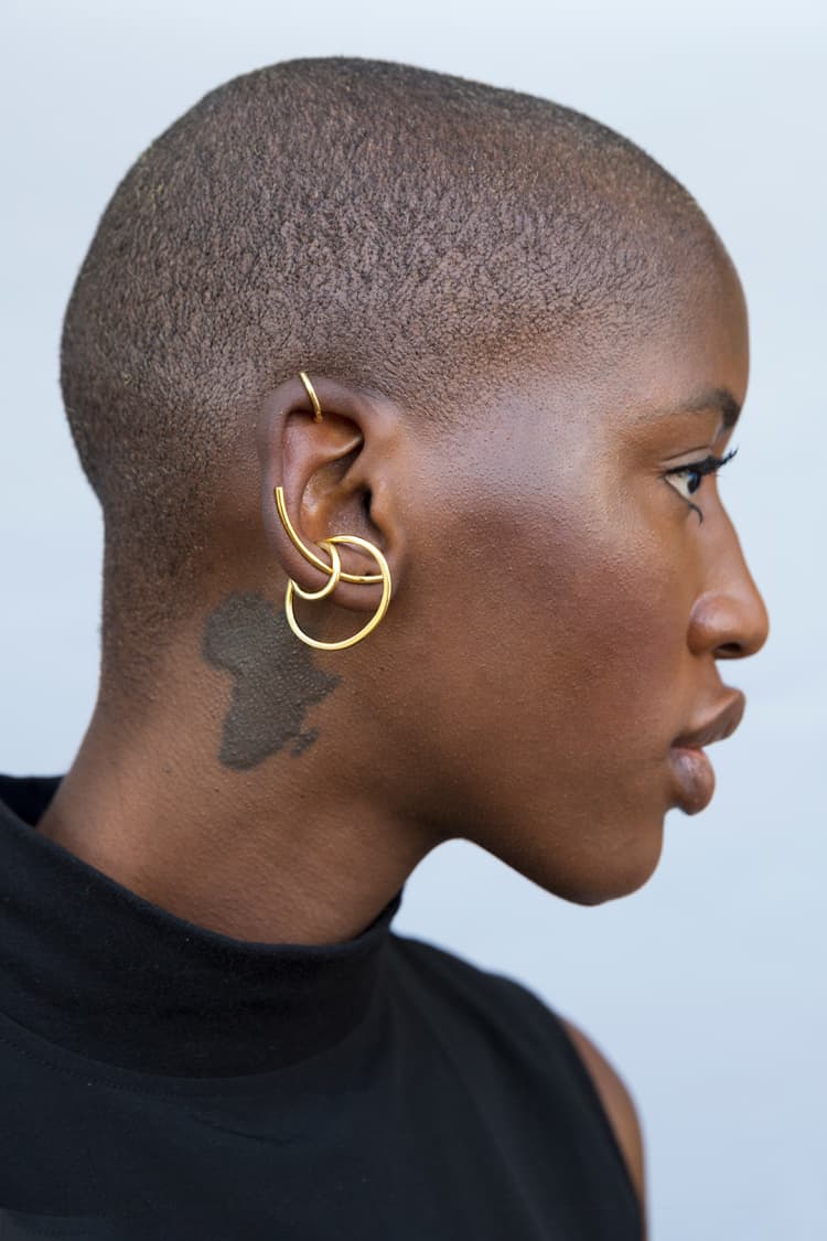 Gold Set of Ear Cuffs