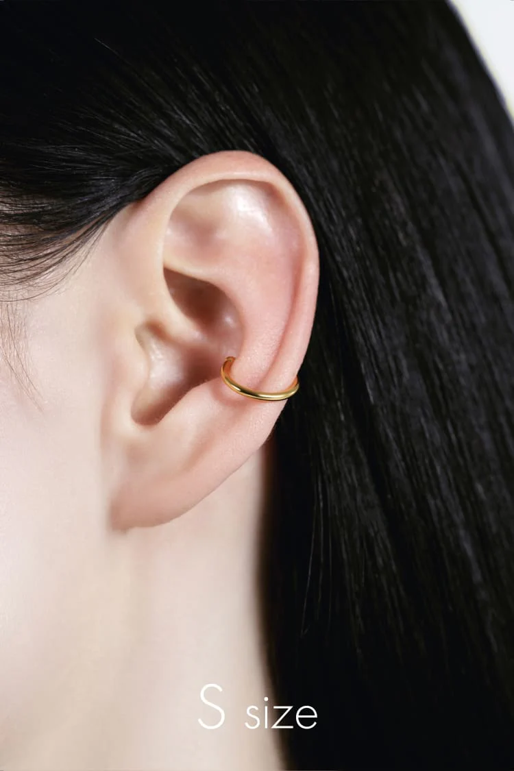 Gold Horse Shoe Cuff - Image 3
