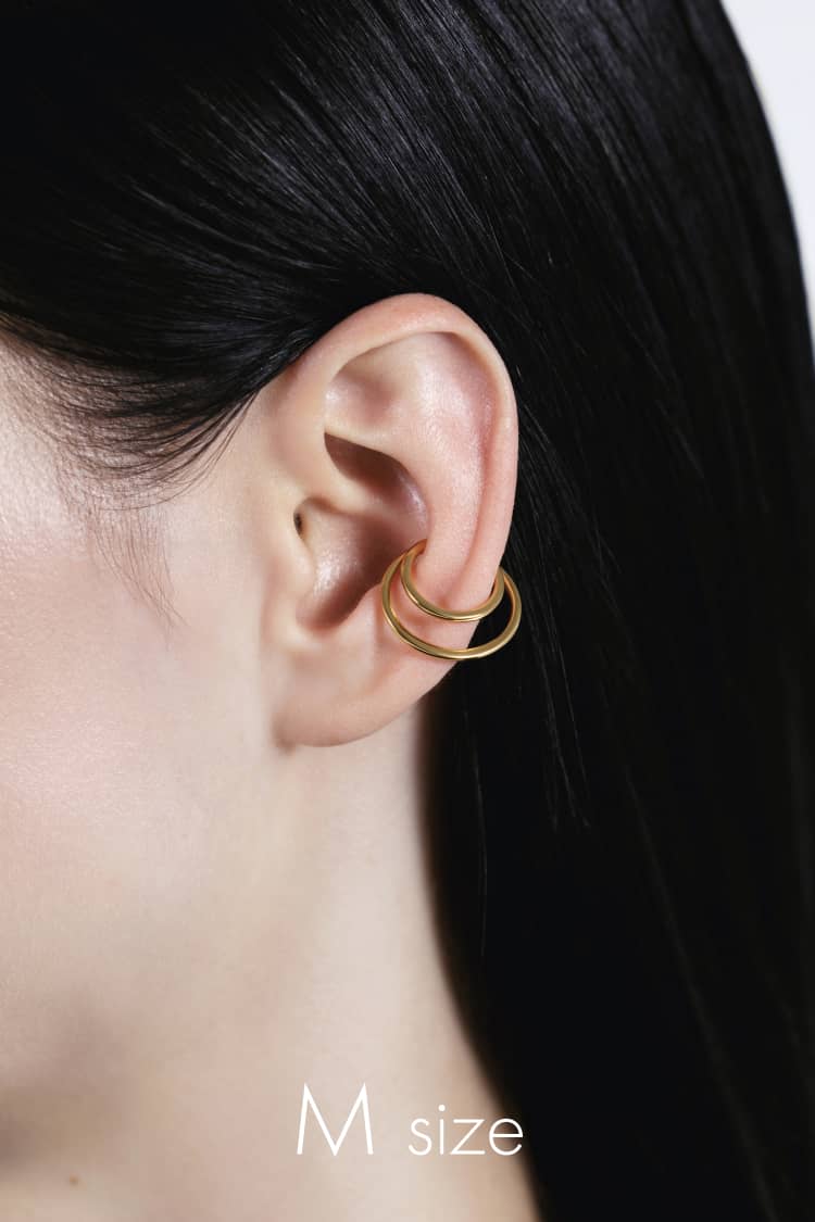 Gold Moon Ear Cuff - Image 3