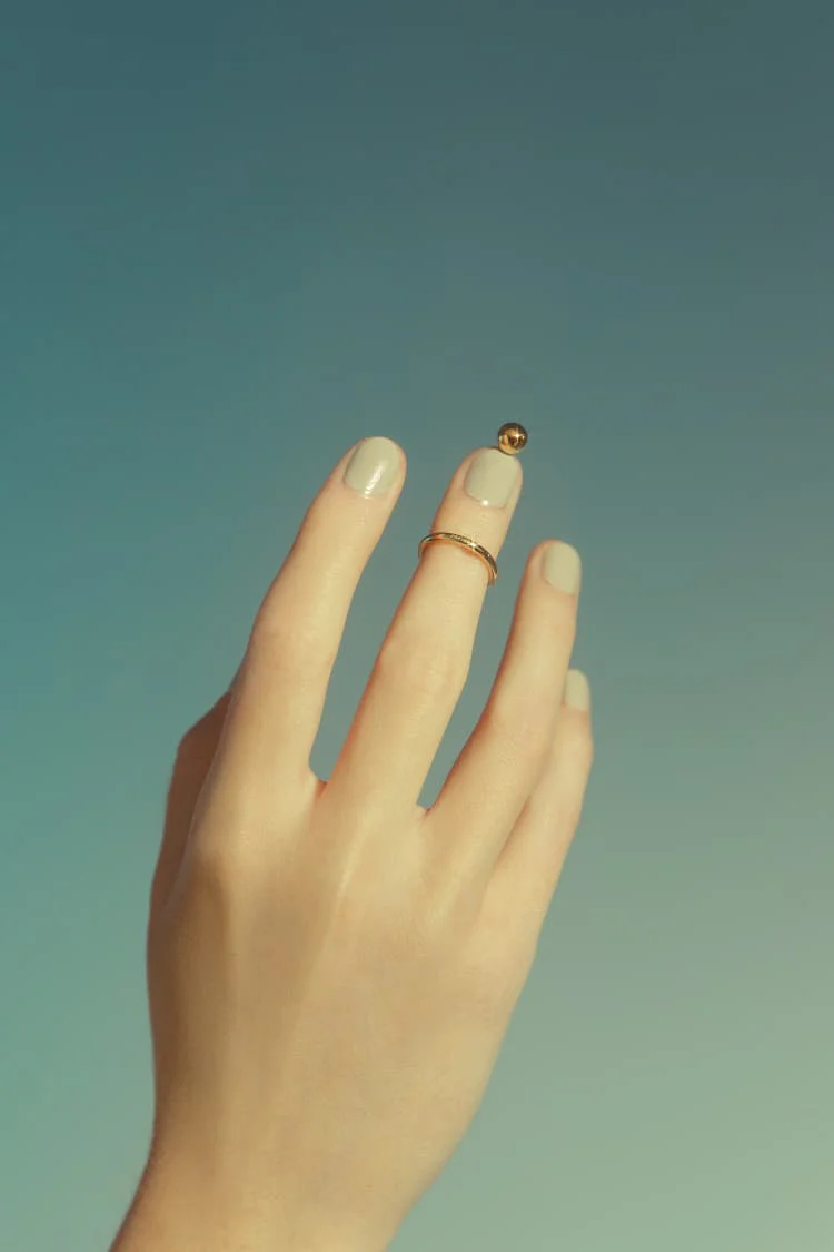 Gold Nail Ring