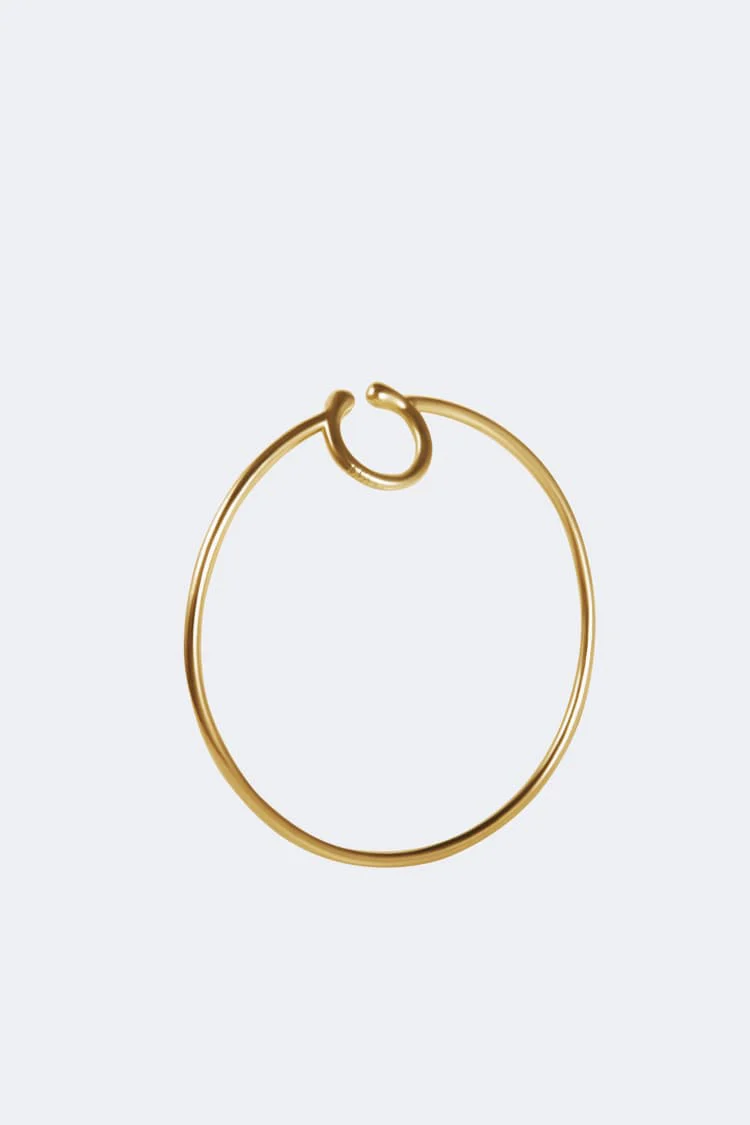 Large Gold Ear Cuff