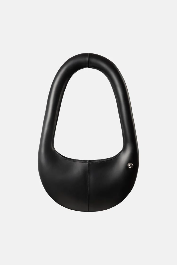 LOCK bag | black shoulder bag - Image 2