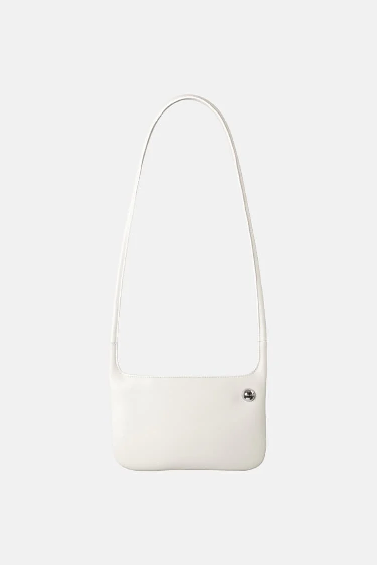 LOCK bag | white clutch bag - Image 2
