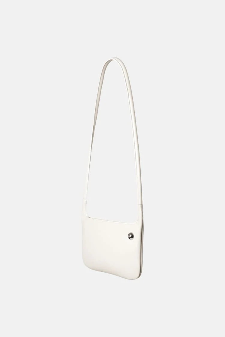 LOCK bag | white clutch bag - Image 3