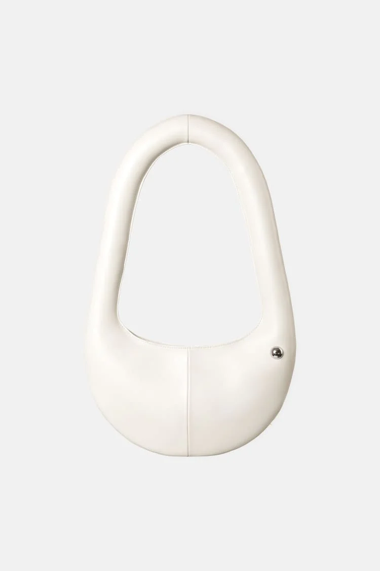 LOCK bag | white shoulder bag