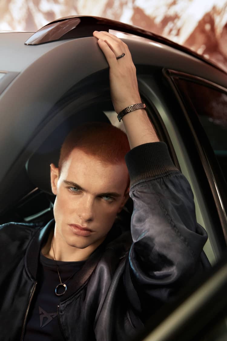 MAM | CUPRA Parametric bracelet L size in ruthenium and copper details - Image 3