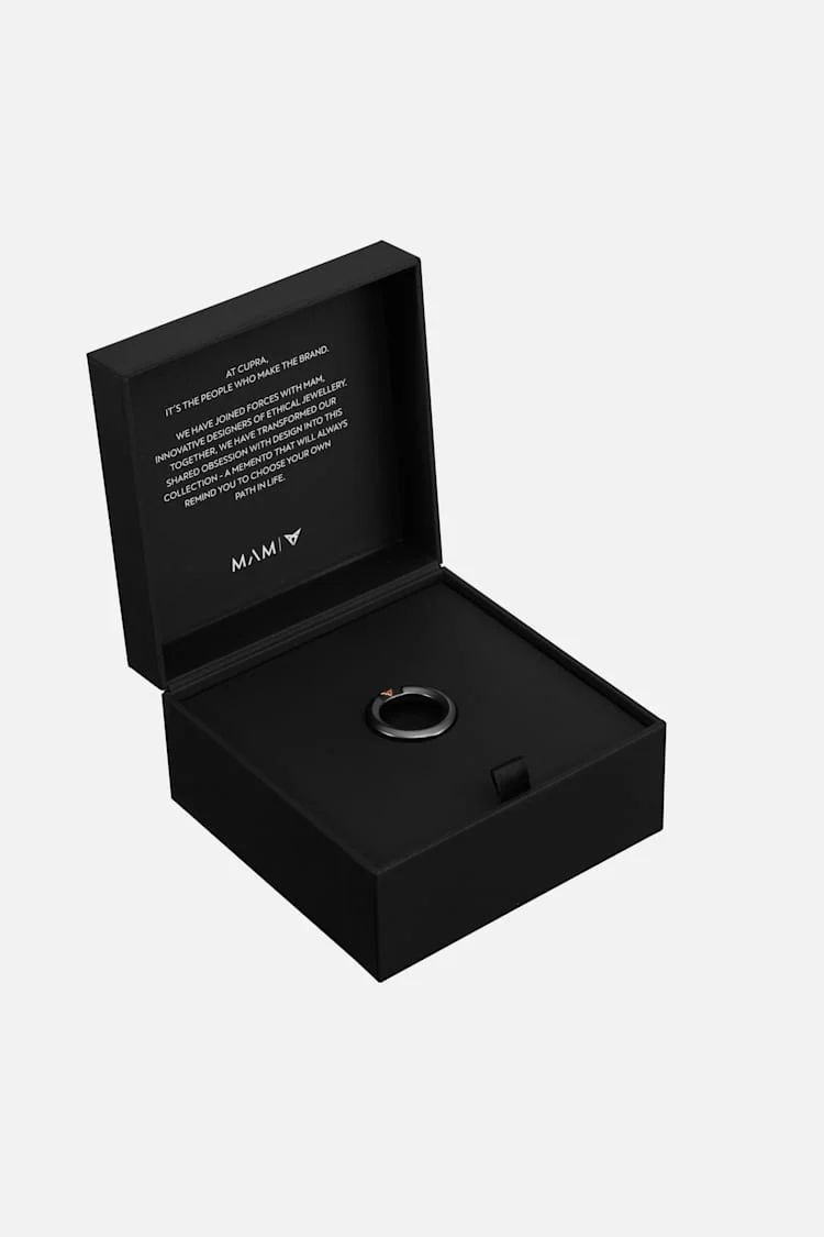 MAM | CUPRA Technical ring in ruthenium and copper details - Image 4
