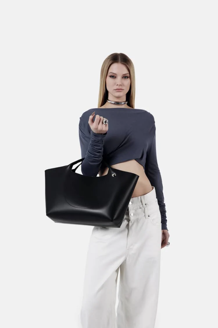 MYSON bag | black tote bag - Image 7