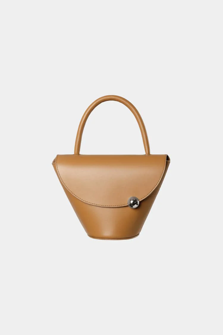 MYSON bag | brown flap bag