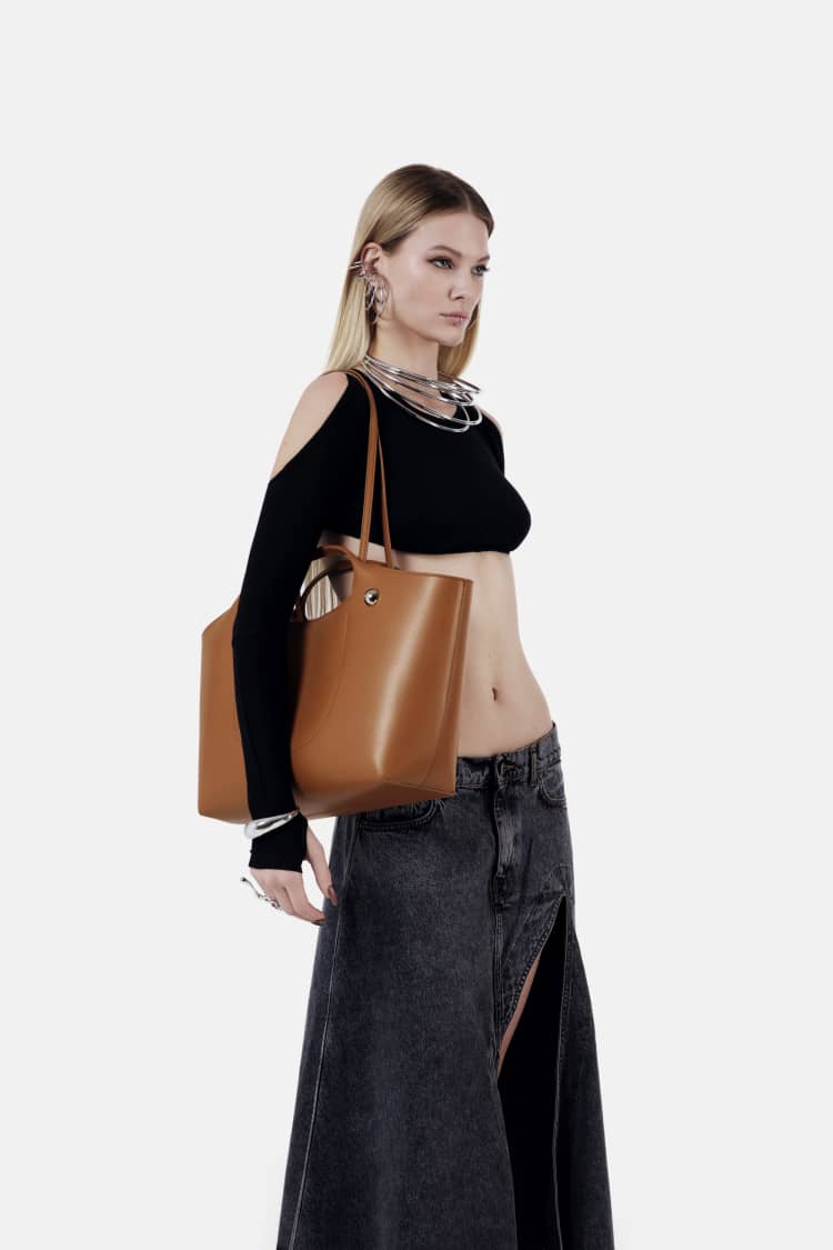 MYSON bag | brown tote bag - Image 7