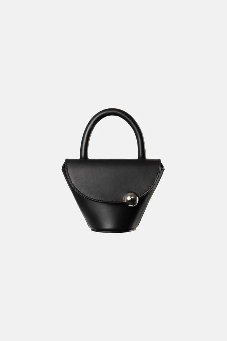 MYSON bag | small black flap bag
