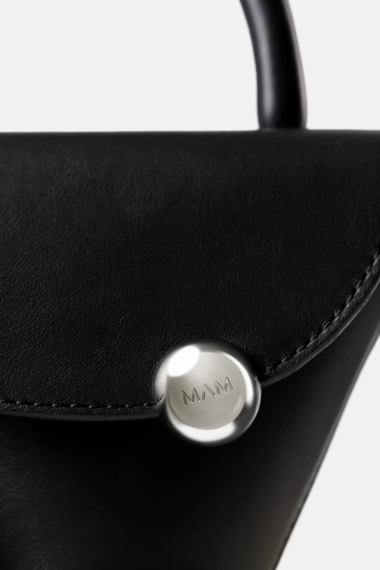 MYSON bag | small black flap bag - Image 7