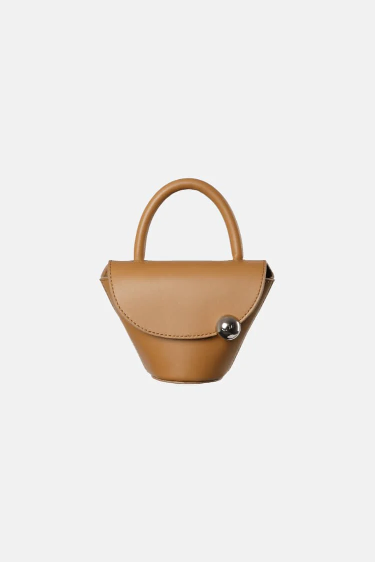 MYSON bag | small brown flap bag - Image 5