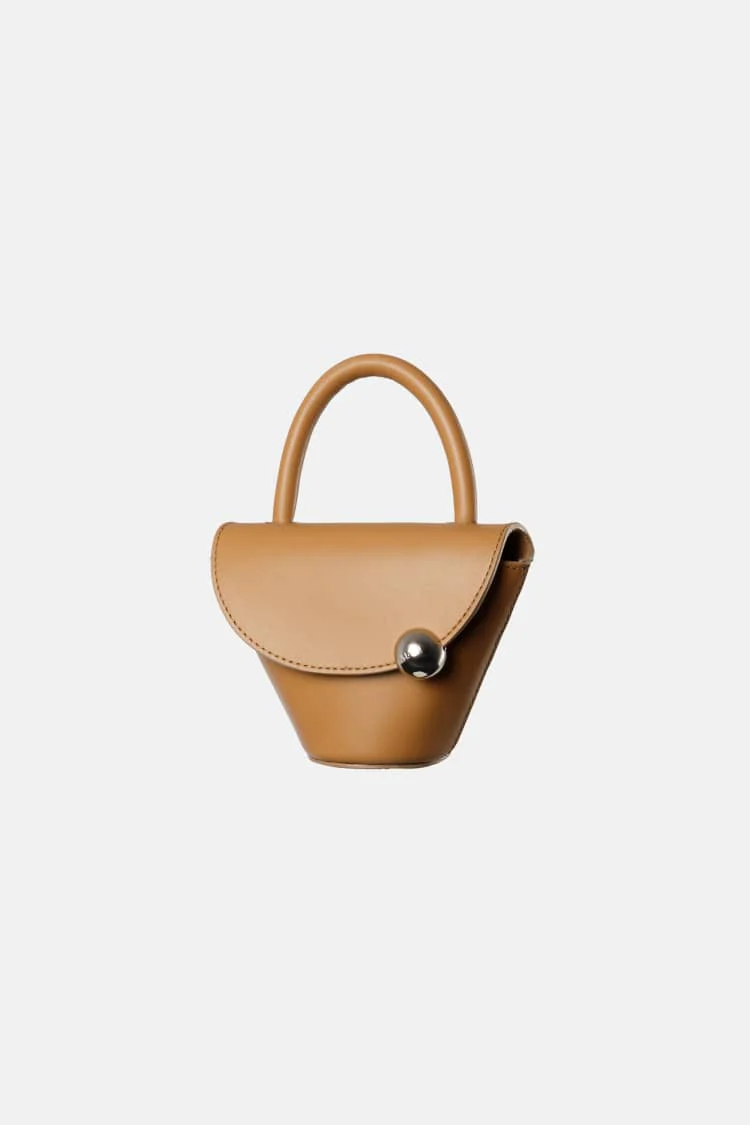 MYSON bag | small brown flap bag - Image 6