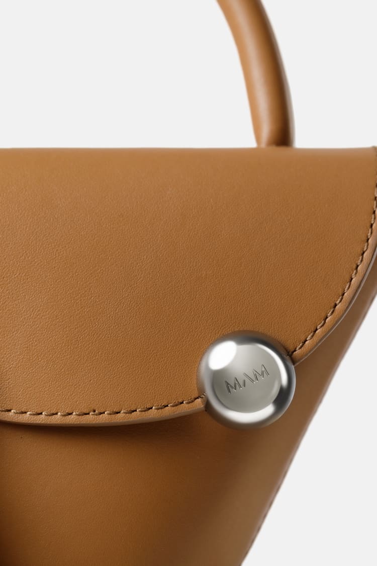 MYSON bag | small brown flap bag - Image 7