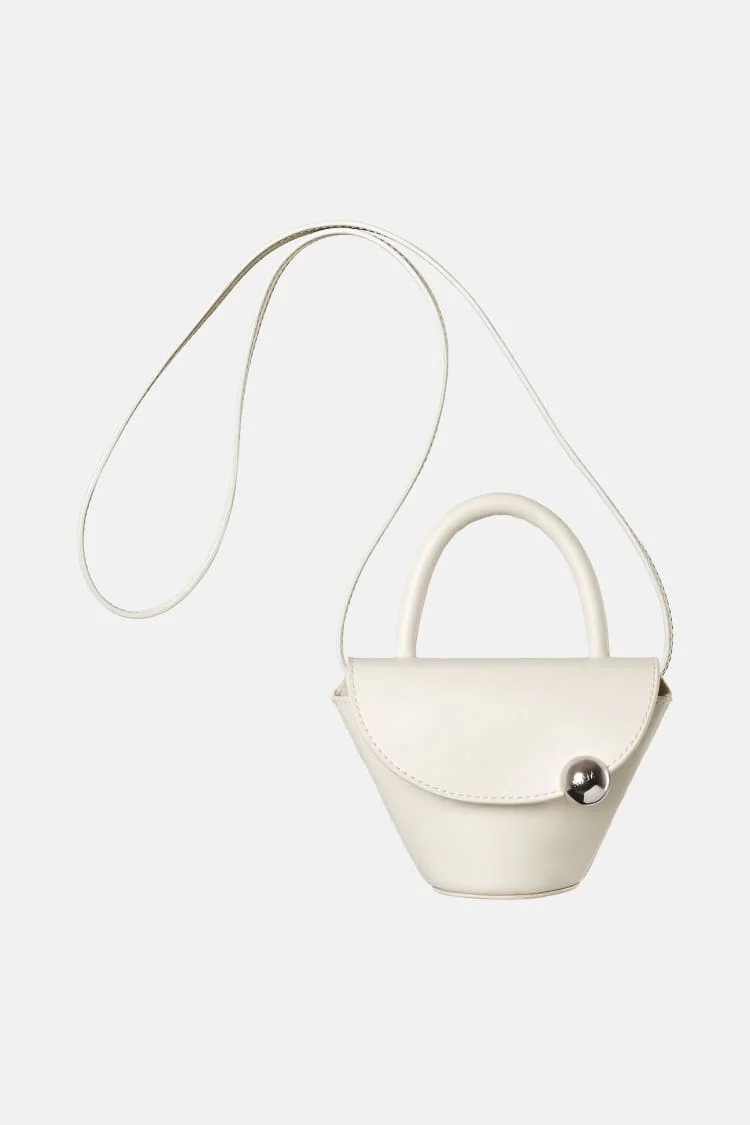 MYSON bag | small white flap bag - Image 2