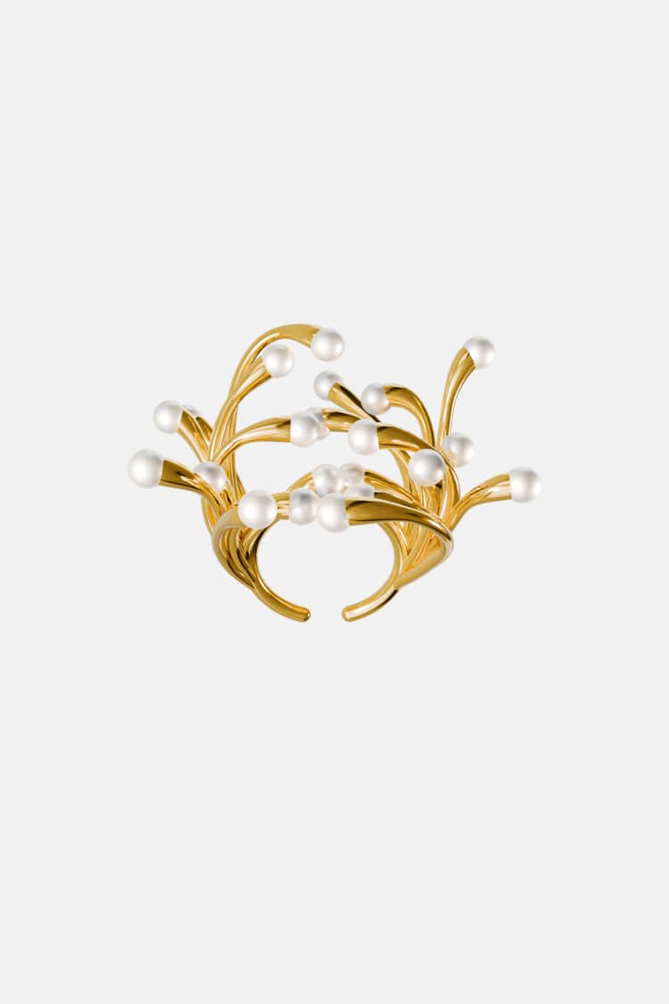 Mini Pearls Ring