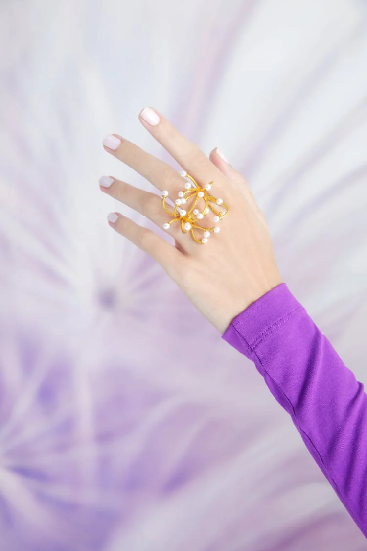 Mini Pearls Ring - Image 2