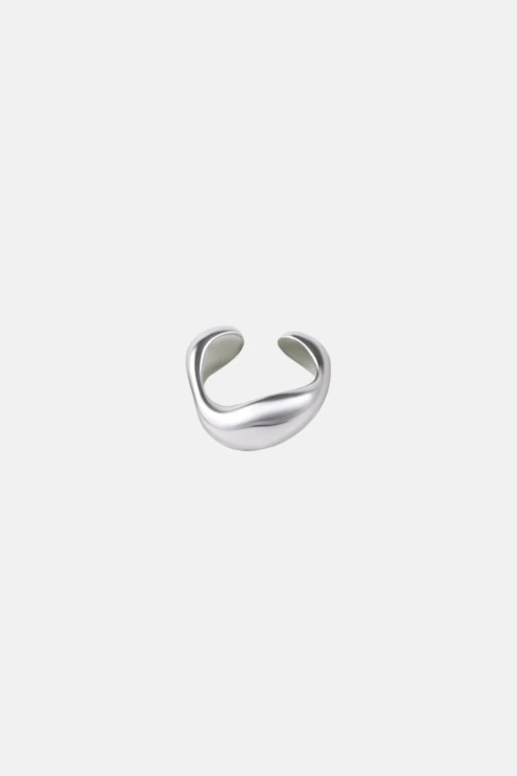 puffed silver ring - Image 4