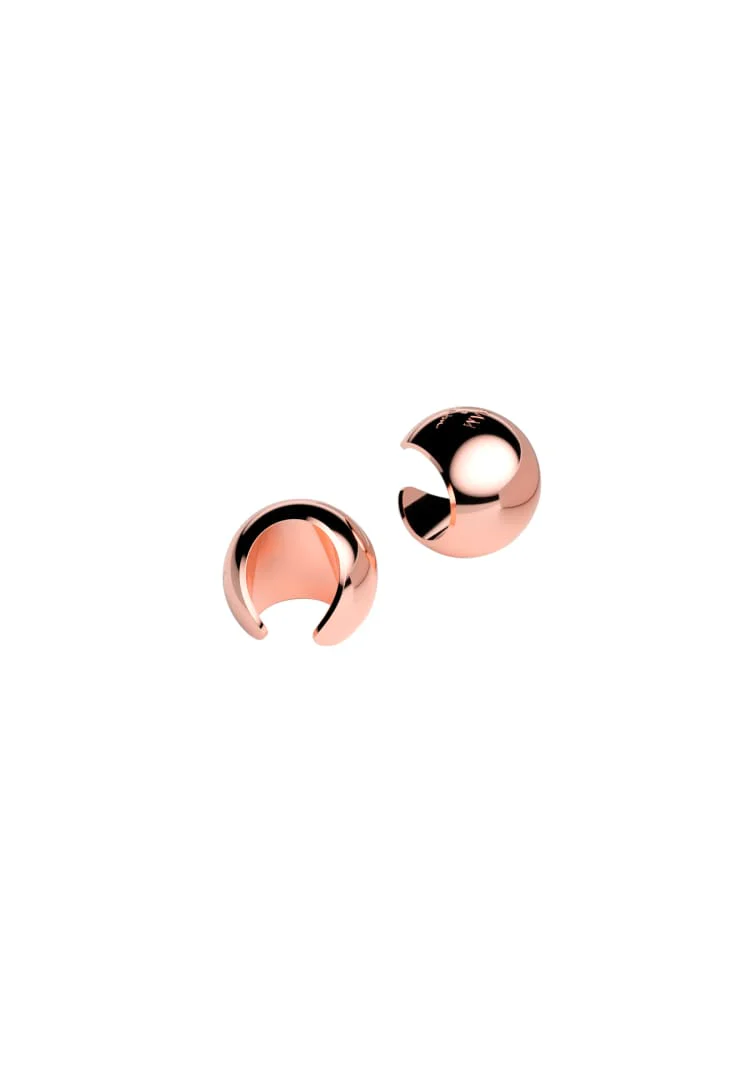 Rose Gold Ball Ring - Image 5