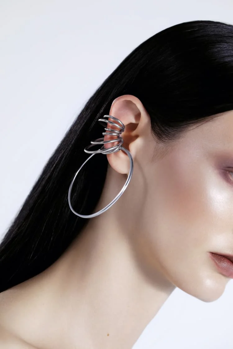Set of Coils Ear Cuff - Image 3
