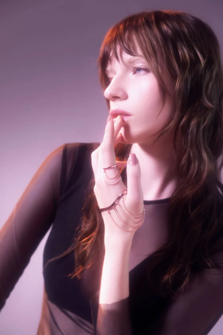 Set of Rose Gold Hand Chains - Image 2