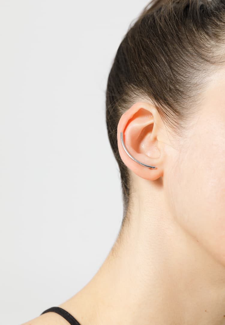 Silver Climber Earring - Image 3