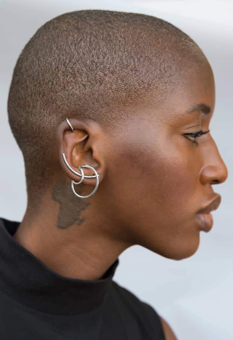 Silver Set of Ear Cuffs - Image 2