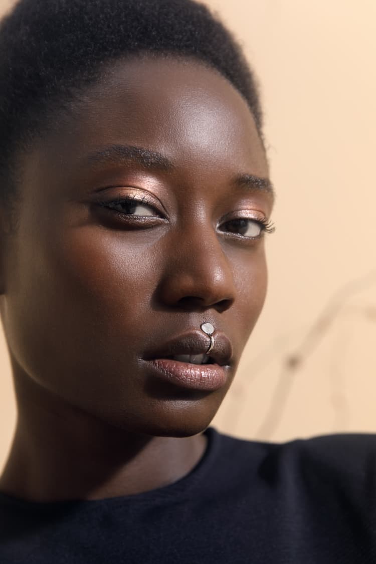 Silver Fake Lip or Nose Ring - Image 3