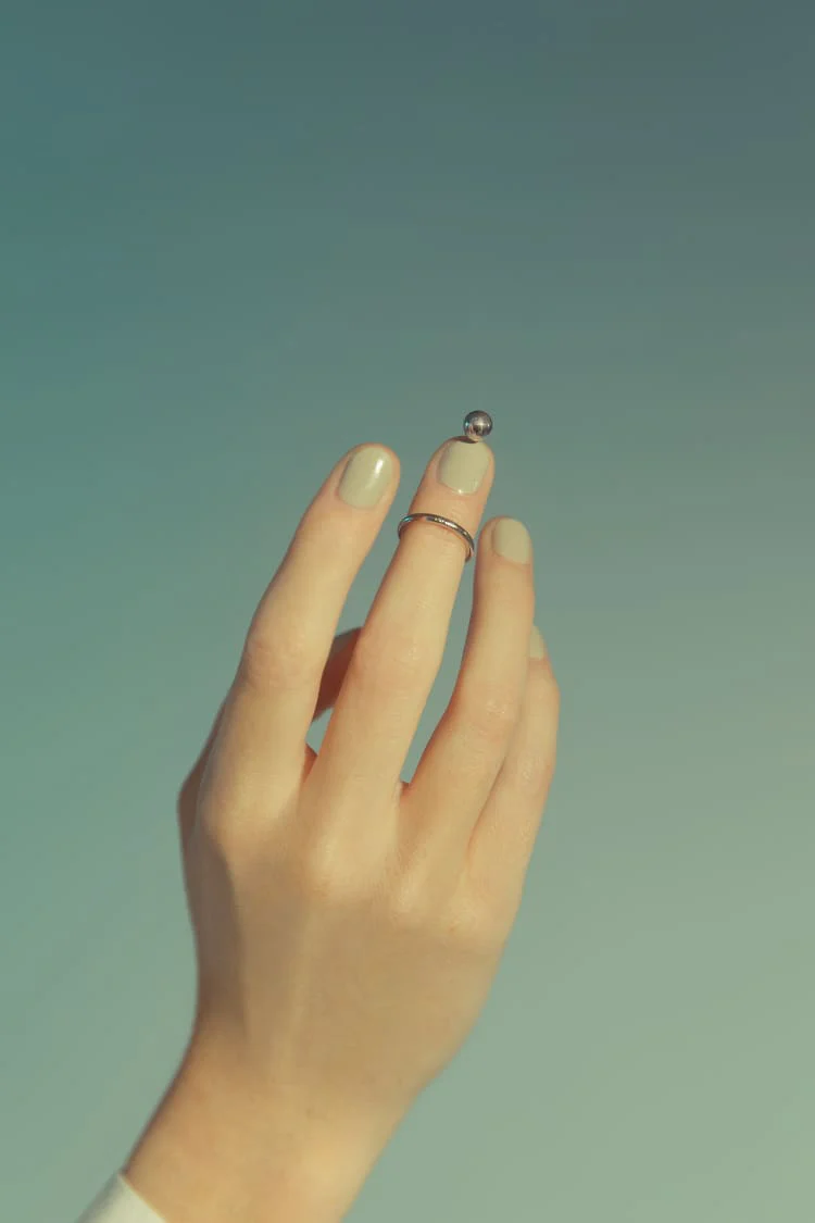 Silver Nail Ring - Image 2